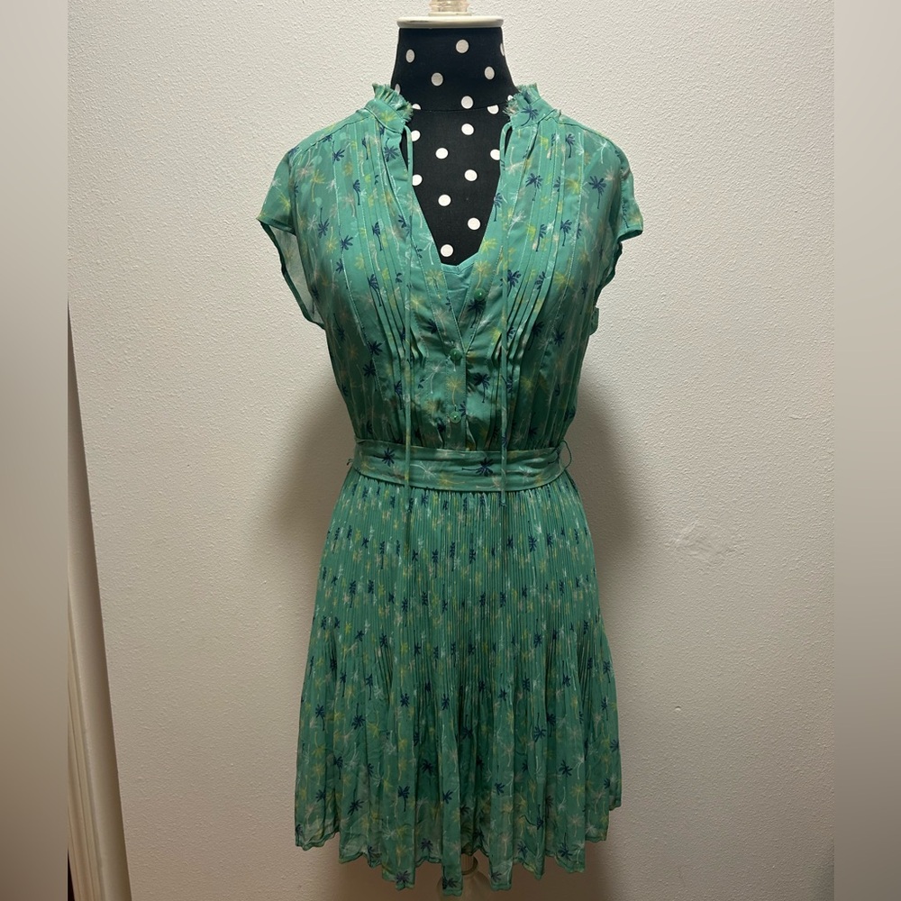 LC Lauren Conrad Blue/green Women Dress Size 4 - Picture 1 of 5